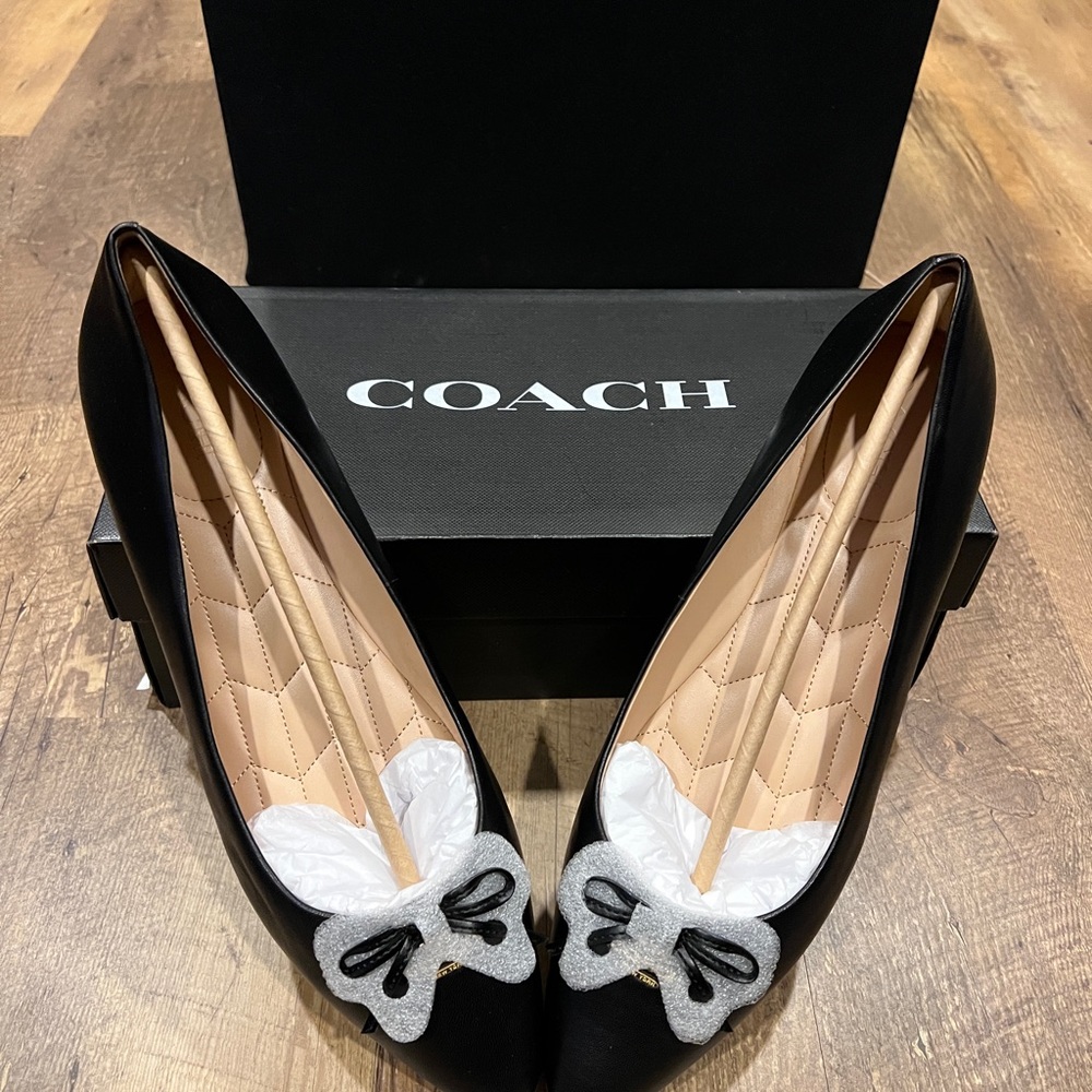 Coach Shoes for women - Annabel Leather Ballet New In Box